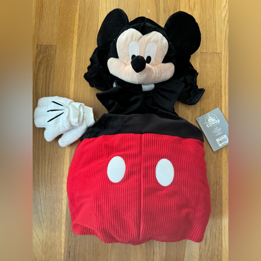 Mickey Mouse plush costume